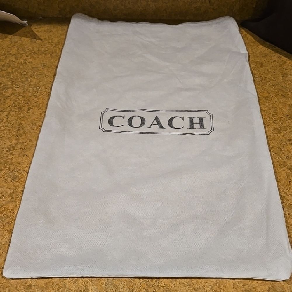 Luxury Inspired White Dust Bag